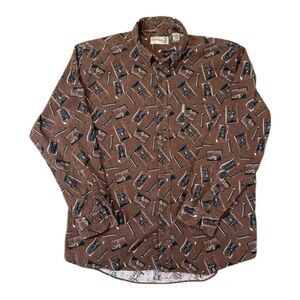 Vintage Fieldmaster corduroy button down shirt